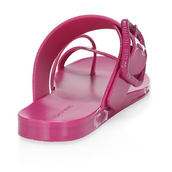 NEW❗️Veronica Beard Salva Jelly Orchid Sandal - Picture 12 of 15